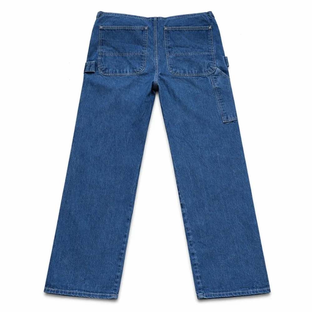 Pointer Brand Vintage USA Carpenter Cargo Denim Overalls Bibs Men’s 34 x 32 - Picture 6 of 11